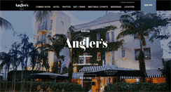 Desktop Screenshot of anglershotelmiami.com